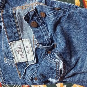 Hollister blue jeans 34×32